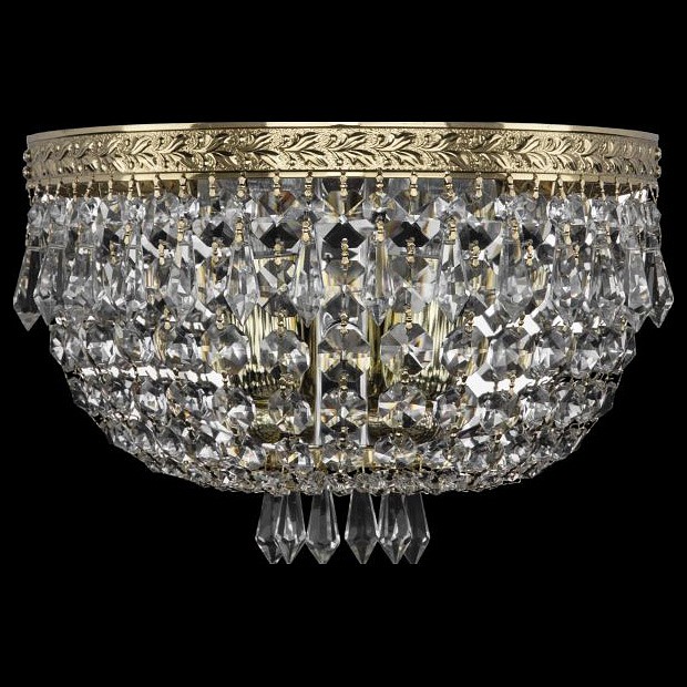 Накладной светильник bohemia ivele crystal 1927 19271b/25iv g