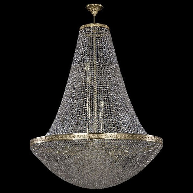 Светильник на штанге bohemia ivele crystal 1932 19321/h2/100iv g