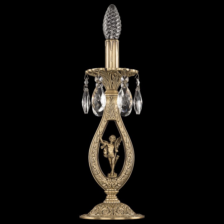Настольная лампа декоративная bohemia ivele crystal 7200 72400l/1-33 fp fa5s