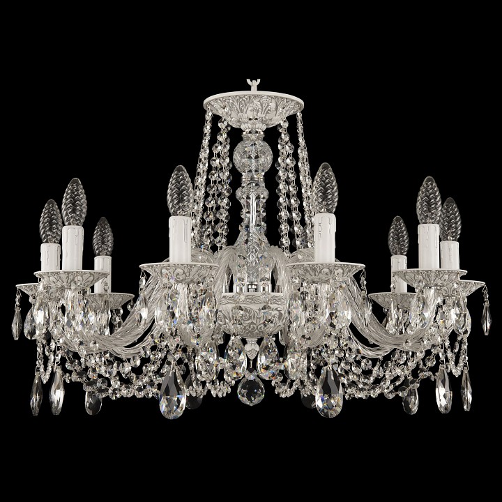 Подвесная люстра bohemia ivele crystal al1602 al16302/10/240 wmn