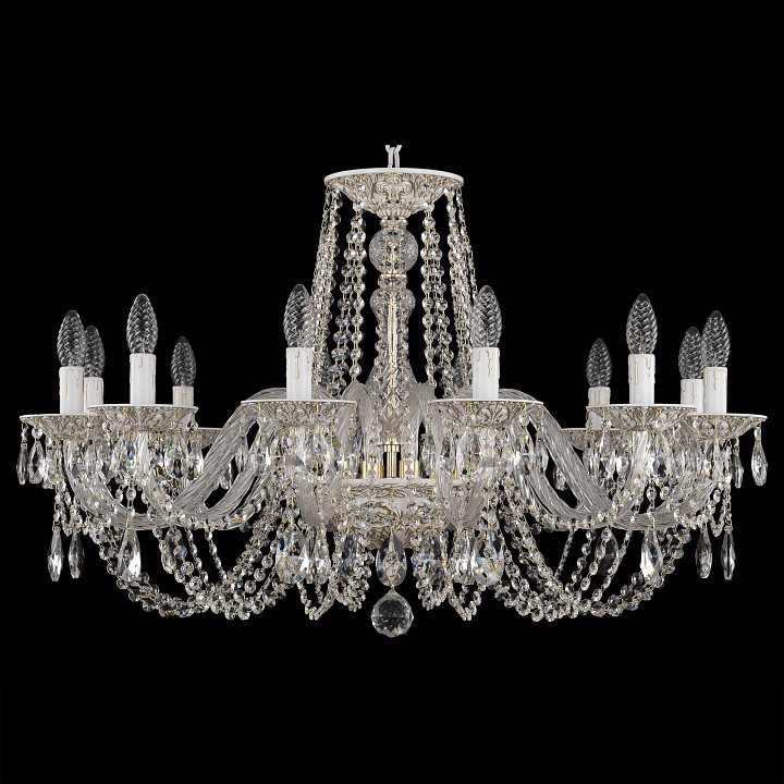 Подвесная люстра bohemia ivele crystal al1602 al16302/12/300 wmg