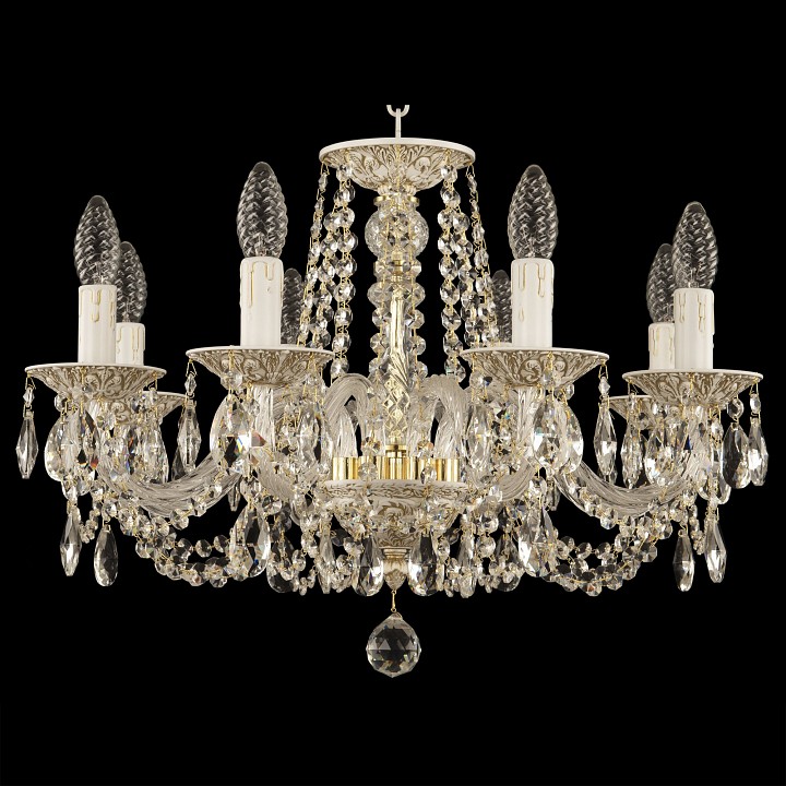 Подвесная люстра bohemia ivele crystal al1602 al16302/8/195 wmg
