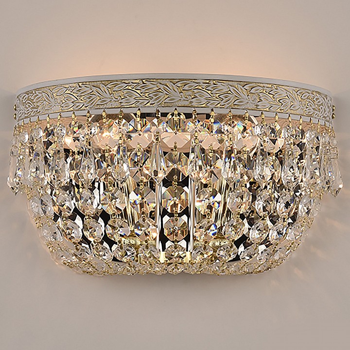 Накладной светильник bohemia ivele crystal al1901 al19011b/25ol wmg