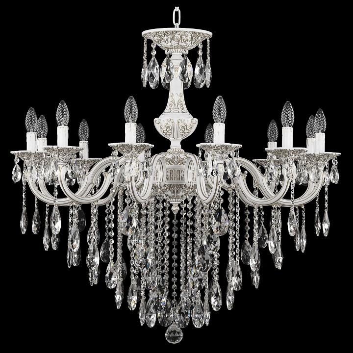Подвесная люстра bohemia ivele crystal al7801 al78101/12/300 b wmg