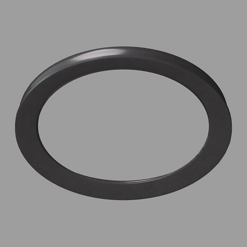 Рамка на 1 светильник denkirs inviz dk2085-bk