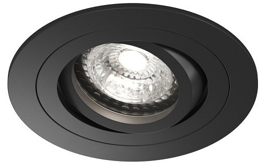 Встраиваемый светильник denkirs hydro dk2110-bk