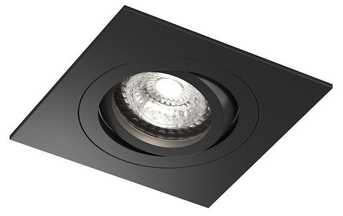 Встраиваемый светильник denkirs hydro dk2111-bk