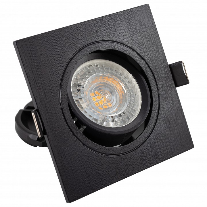 Встраиваемый светильник denkirs dk3021 dk3021-bk