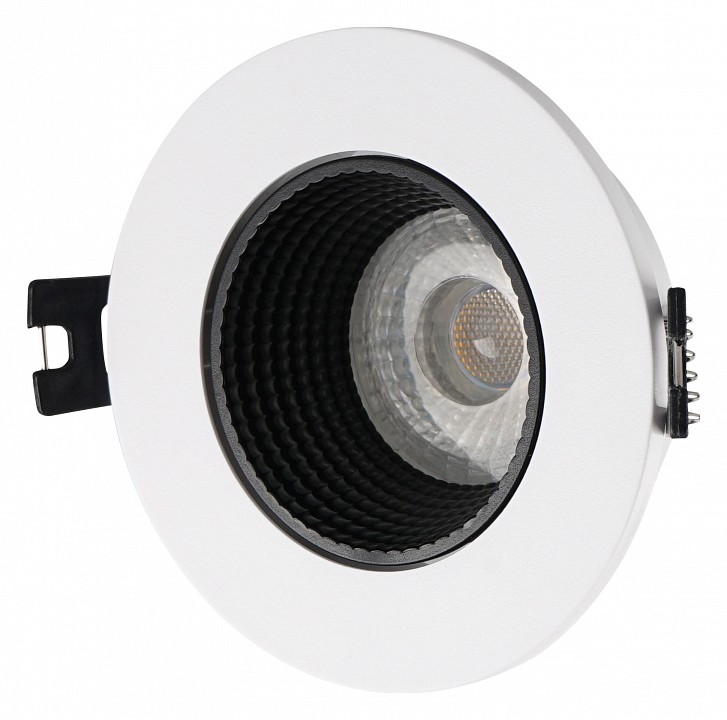 Встраиваемый светильник denkirs rodvig dk3061-wh+bk