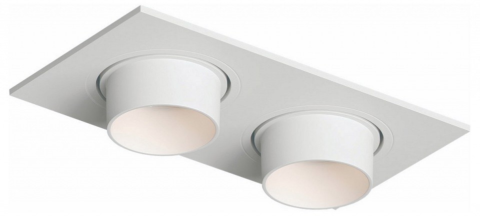 Встраиваемый светильник denkirs rond dk3122-wh