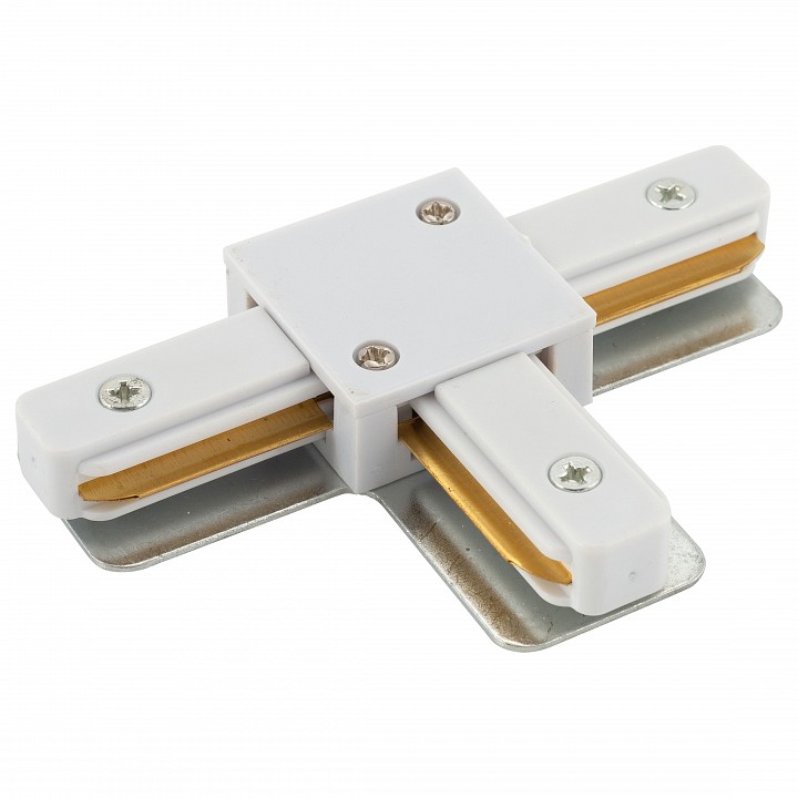 Соединитель t-образный для треков denkirs dk track white tr1103-wh