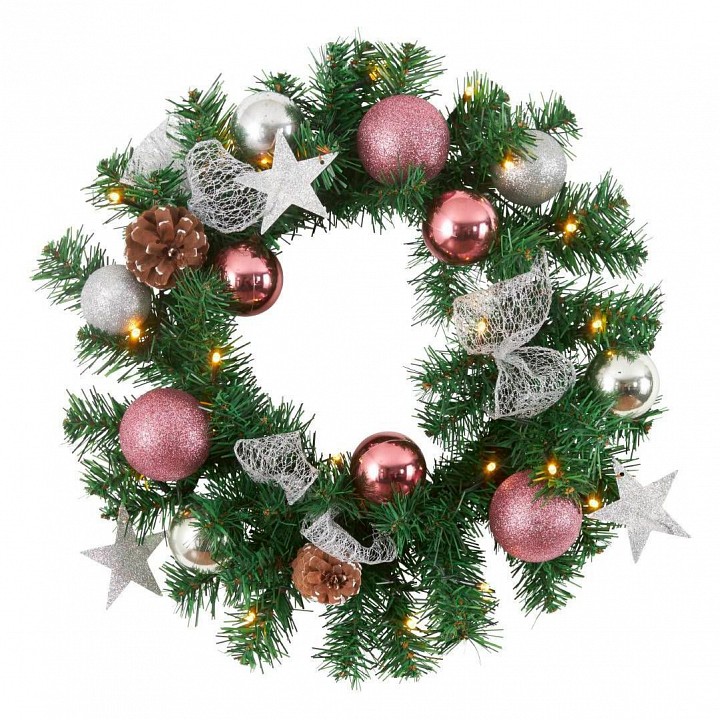 Венок хвойный eglo промо noel 410859