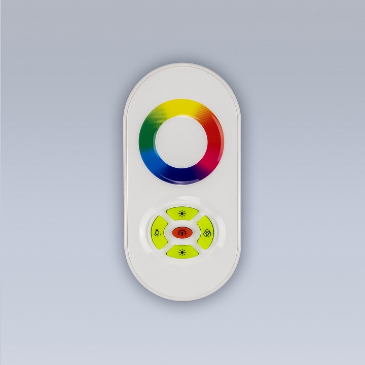 Контроллер-регулятор цвета rgb с пультом ду eleganz  1000