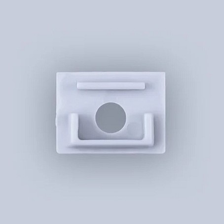 Заглушка для профиля с отверстием eleganz  25098