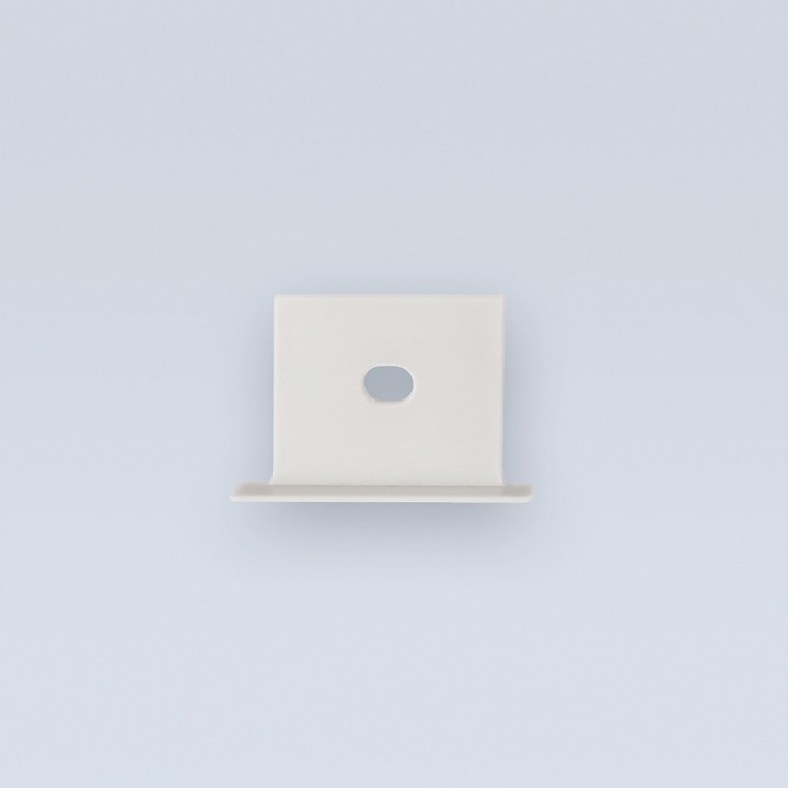 Заглушка для профиля с отверстием eleganz  25997