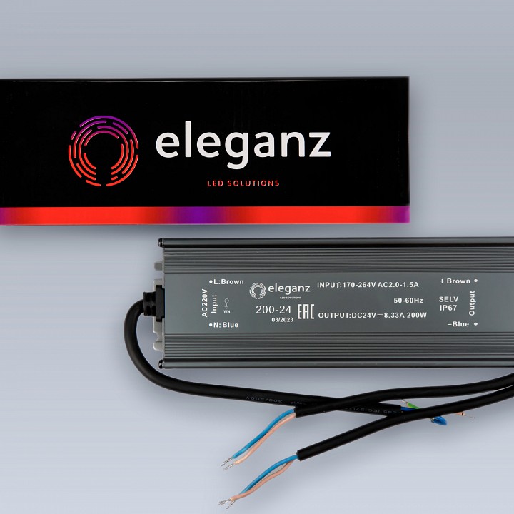 Блок питания с проводом eleganz  el-0700