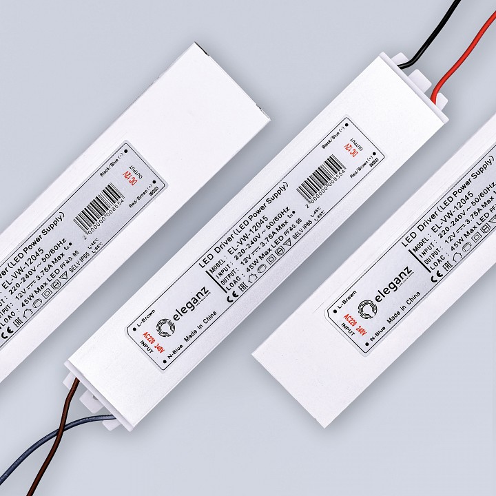 Блок питания с проводом eleganz  el-vw-12045