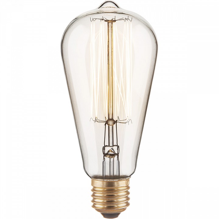 Лампа накаливания elektrostandard st64 e27 60вт 2000k a034964