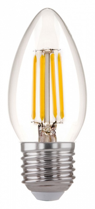 Лампа светодиодная elektrostandard свеча f e27 7вт 3300k a048670