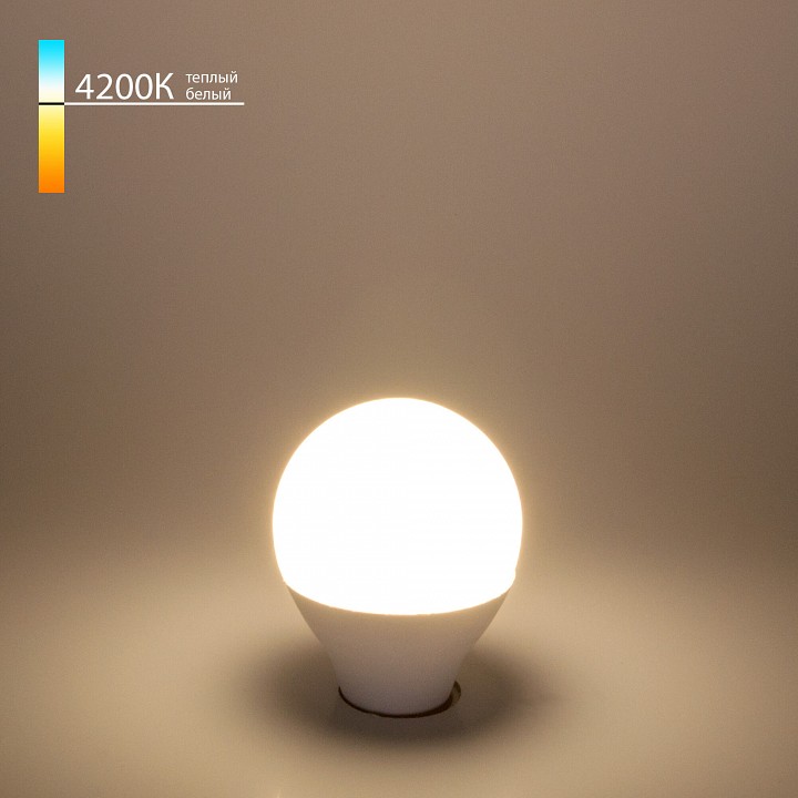 Лампа светодиодная elektrostandard mini classic led e14 9вт 4200k a058933