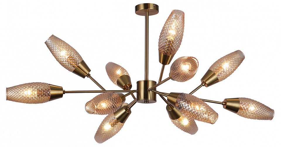 Люстра на штанге escada desire 10165/12pl copper
