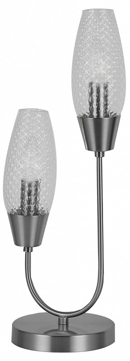 Настольная лампа декоративная escada desire 10165/2 nickel