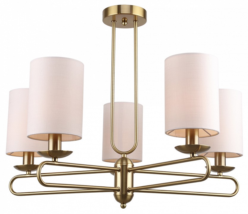 Люстра на штанге escada eclipse 10166/5pl brass