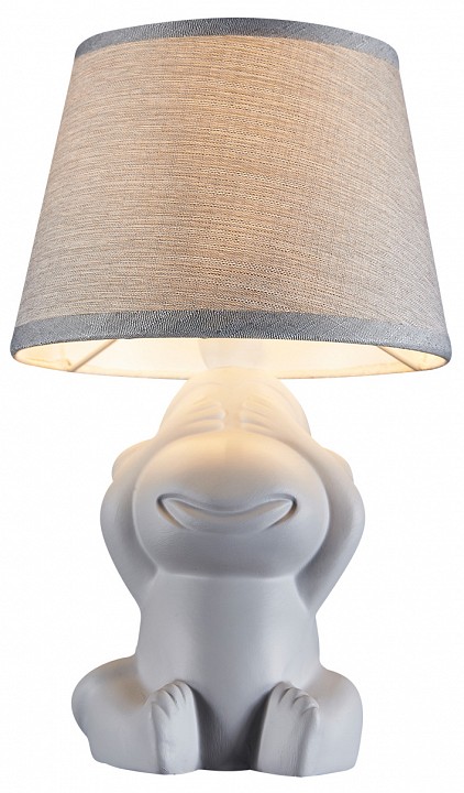 Настольная лампа декоративная escada monkey 10176/t grey