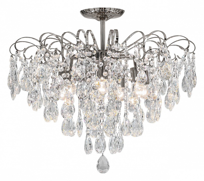 Люстра на штанге escada crown 1113/7pl chrome