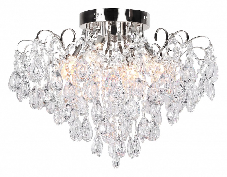 Потолочная люстра escada gertrude 1120/6pl chrome