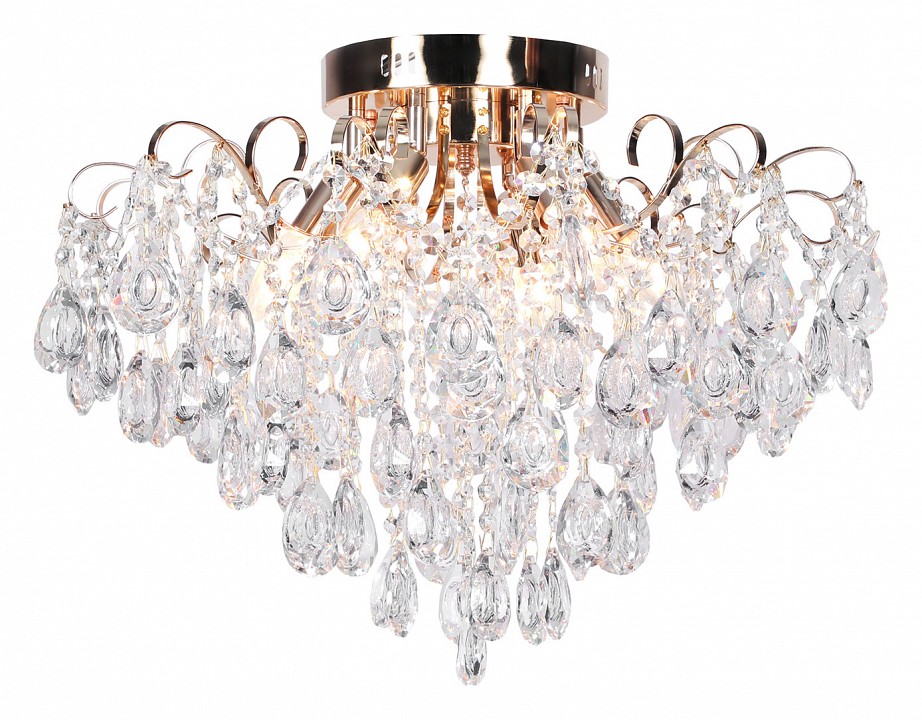 Потолочная люстра escada gertrude 1120/6pl gold