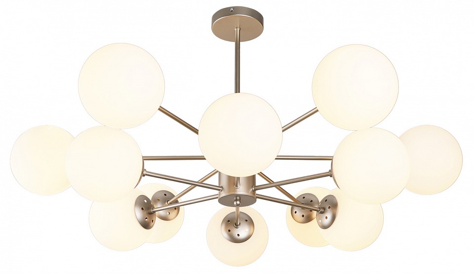 Люстра на штанге escada ethereal 2110/12p nickel