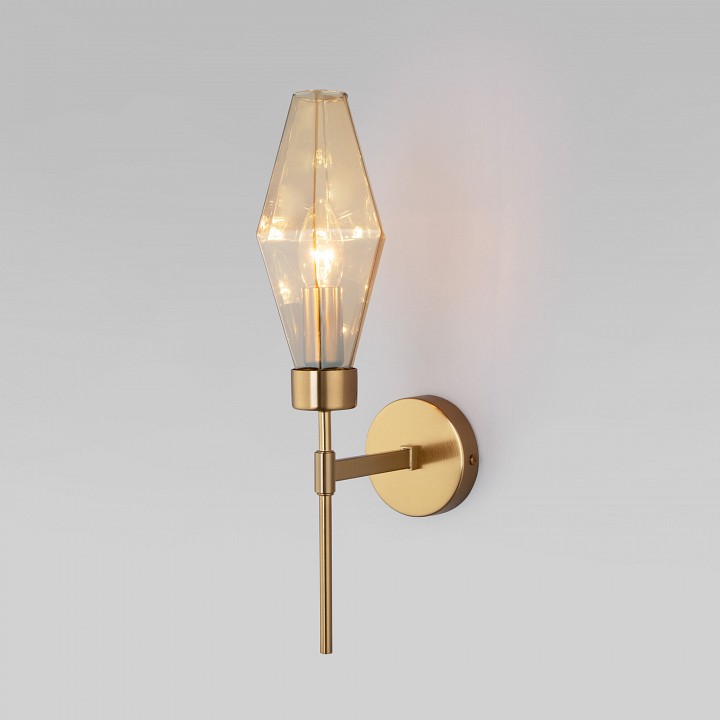 Бра eurosvet prism 60143/1 латунь