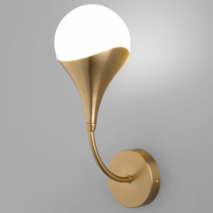 Бра eurosvet calyx 60168/1 латунь