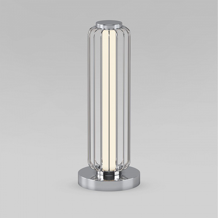 Настольная лампа декоративная eurosvet  308054 led хром