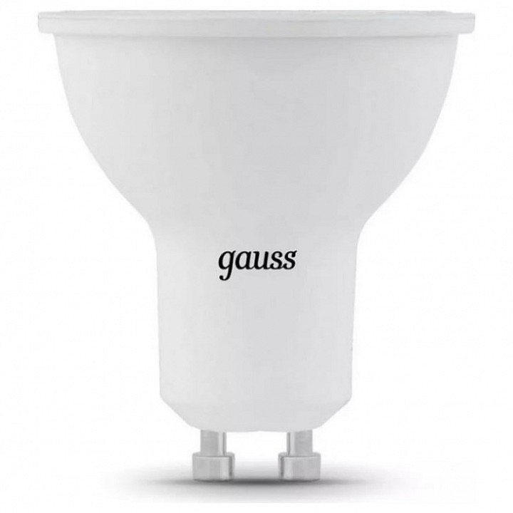 Лампа светодиодная gauss mr16 gu10 5вт 6500k 101506305