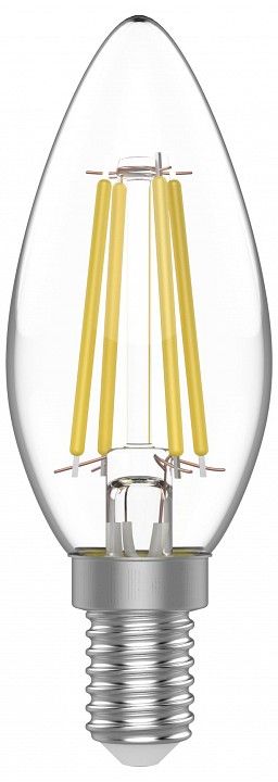 Лампа светодиодная gauss basic filament e14 4.5вт 4100k 1031215