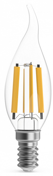 Лампа светодиодная gauss filament e14 13вт 4100k 104801213
