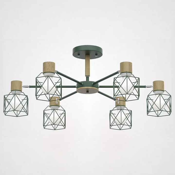 Люстра на штанге imperiumloft corf green corf-b01