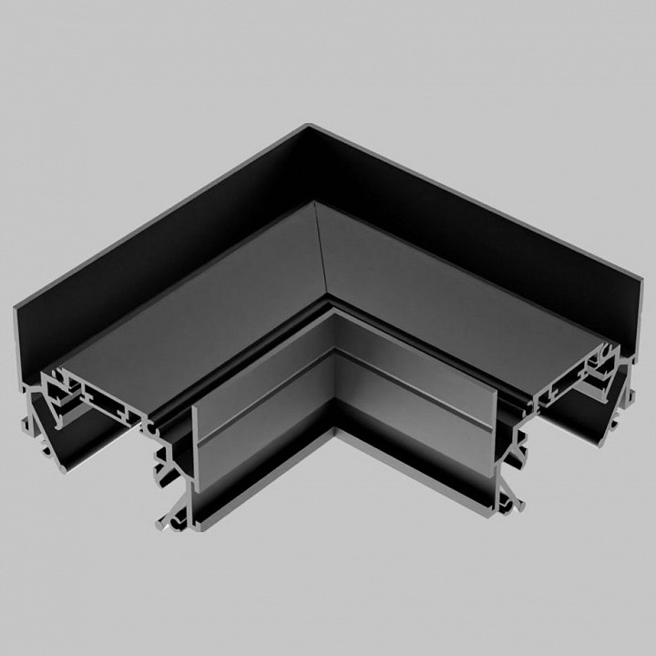 Соединитель угловой l-образный для треков встраиваемых imex ut25 il.0007.7101-bk