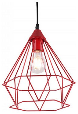 Подвесной светильник imex md.1706 md.1706-1-p red
