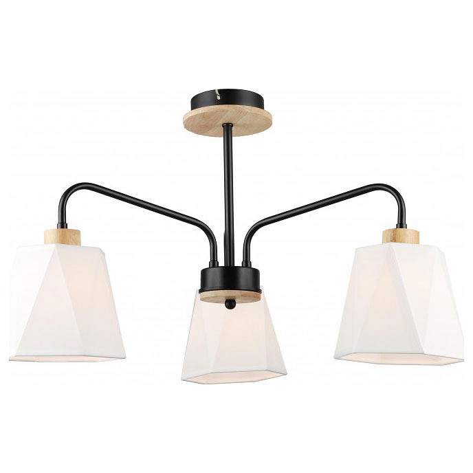 Люстра на штанге imex md.5714 md.5714-3-s-bk+wood