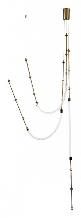 Подвесной светильник indigo corda 14010/3p brass