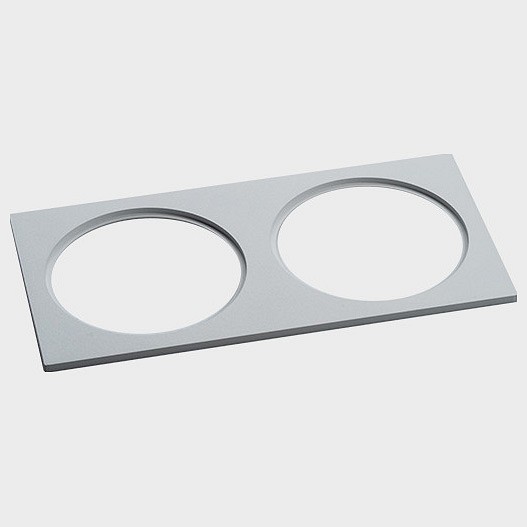 Рамка на 2 светильника italline it02-qrs2 it02-qrs2 white