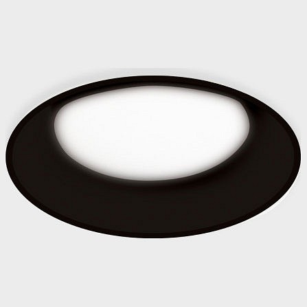 Встраиваемый светильник italline it06-6012 it06-6012 black 3000k