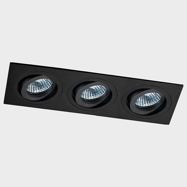 Встраиваемый светильник italline sag303-4 sag303-4 black/black