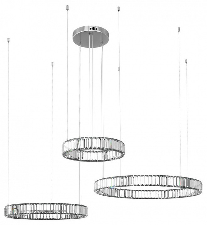 Подвесной светильник loft it crystal ring 10135/3 chrome