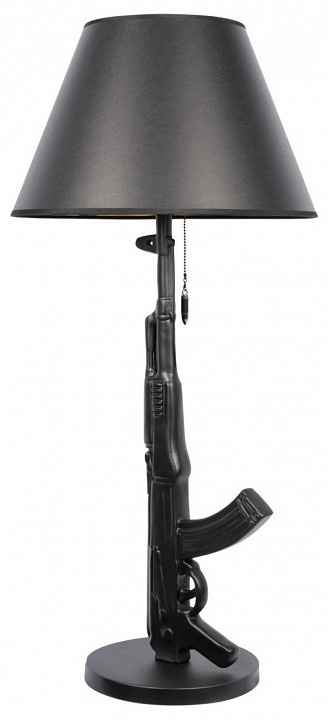 Настольная лампа декоративная loft it arsenal 10136/b dark grey