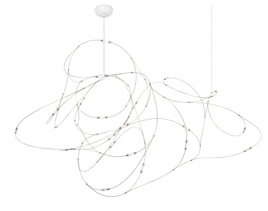 Подвесная люстра loft it flock of light 10309/21 cr