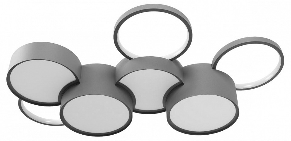 Потолочная люстра loft it pin 10317/7 grey